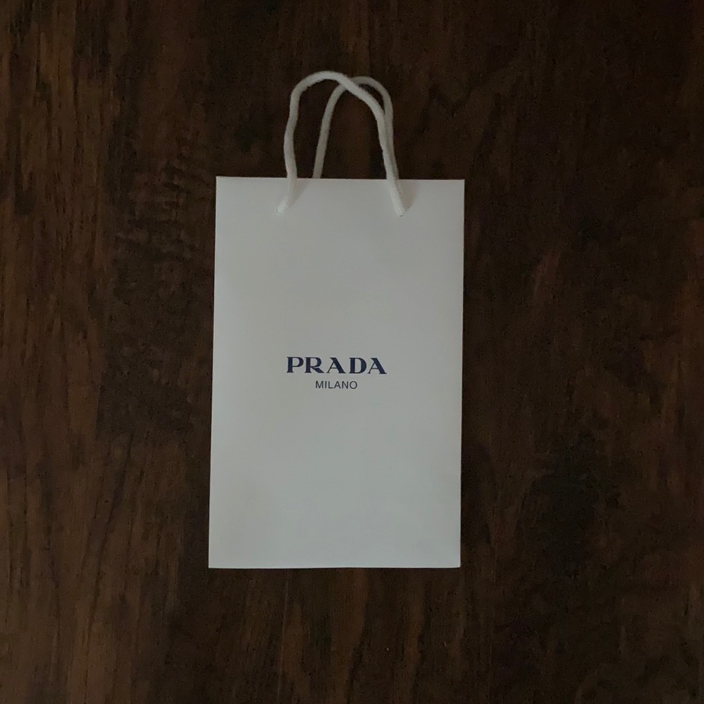 Small Prada gift bag